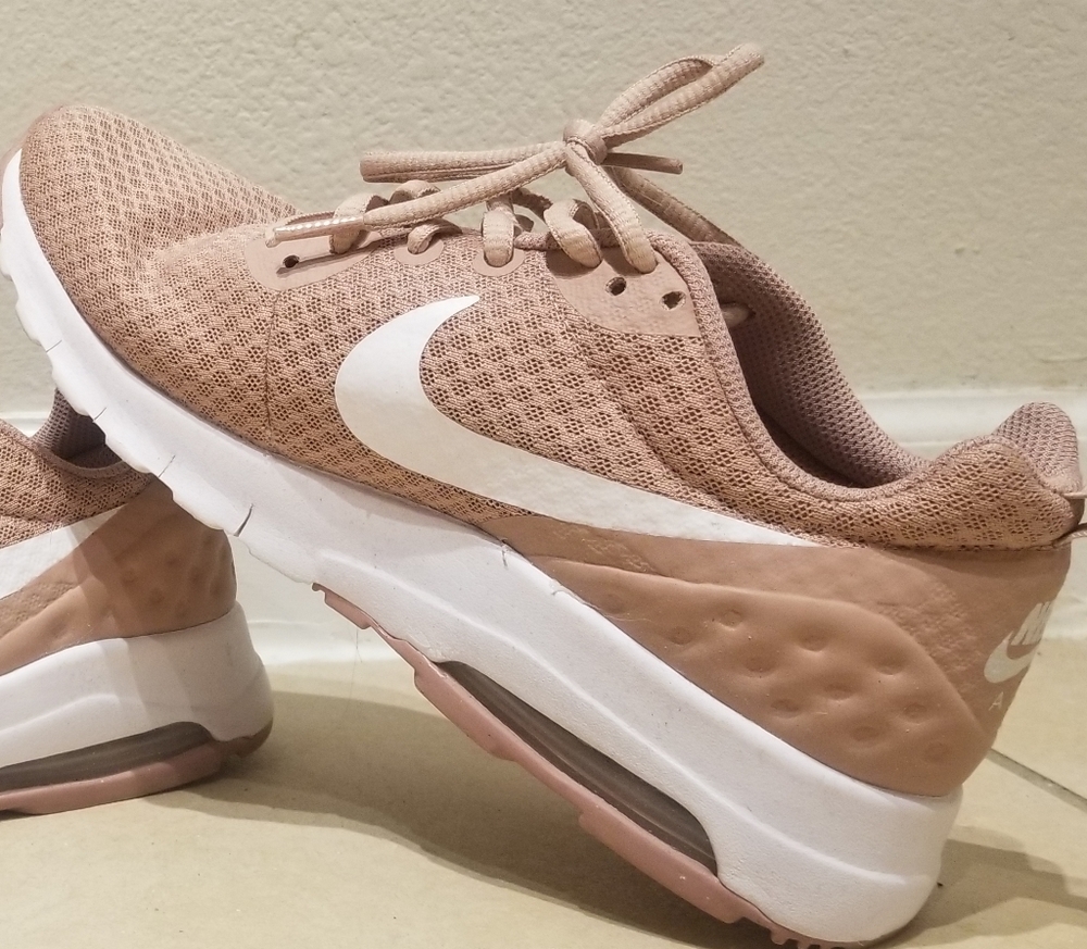 Nike blush pink running sneakers
